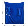 Cobertor com Mangas Adulto e Infantil, Manta da Tv, Portátil, Macia e Funcional, Ideal para Camping, - 7