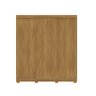 Guarda Roupa Casal Porto 3 Portas Correr 100% Mdf - Ideal para Ambientes Pequenos:nature - 2