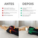 Ver imagem 4 de Travesseiro 25x20cm Apoio de Joelho Coluna Relax - Iws I Wanna Sleep Branco