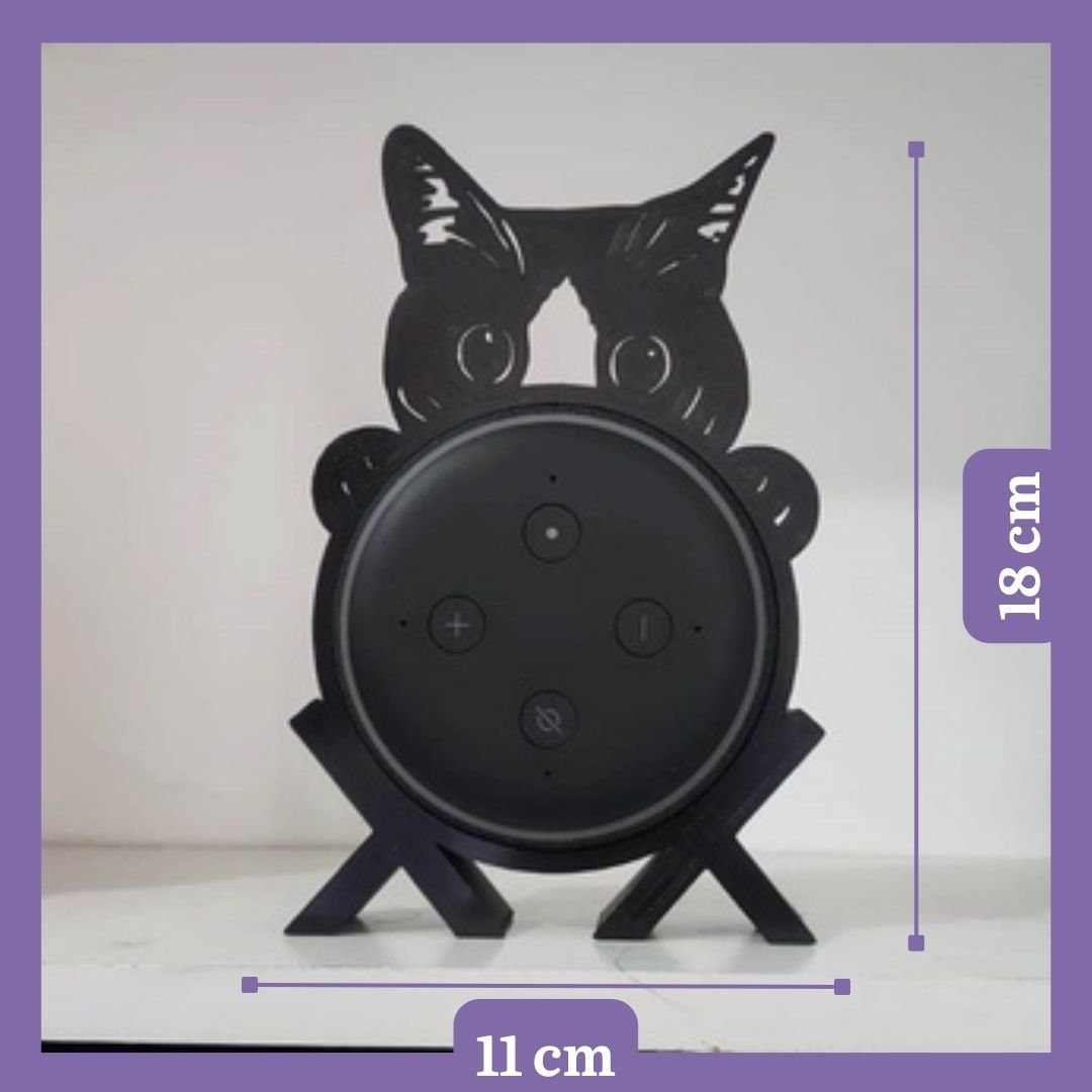 Suporte de Alexa para Echo Dot 3 "gato" Modelo 1 - 6