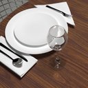 Ver mais imagens de Mesa de Jantar Saarinen Redonda com Tampo de Madeira 1,20m - Bella Brasil Decor