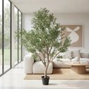 Ver imagem 1 de Árvore Oliveira Artificial Planta Premium Realista com 2.50m, Planta Decorativa para Casa e Eventos.