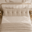 Ver imagem 2 de Almofada Encosto Triangular Cama Leitura Cabeceira Boucle