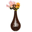 Ver imagem 1 de Vaso de Chão Decorativo Grande Capadócia Mdf:preto/60x30cm