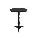 Ver imagem 1 de Mesa Bistrô Alta Veroninha com Tampo em Alumínio Preto 106cm