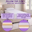 Ver imagem 3 de Pillow Top Solteiro 2 em 1 Dupla Face - Firme ou Macio 1600g | 10cm Hybrid Plus