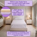 Ver imagem 4 de Pillow Top Solteiro 2 em 1 Dupla Face - Firme ou Macio 1600g | 10cm Hybrid Plus
