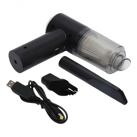 Aspirador de Pó Portátil Mini 3 em 1 sem Fio 120W com Filtro Lavável 110V