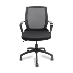 Cadeira Marelli Impact 2632b Preta com Estrutura Preta - 2
