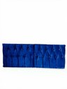 Ver imagem 2 de Cabeceira Cama Box Solteiro Leticia 160cm Suspensa Retangular Azul