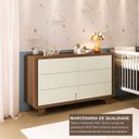 Ver imagem 7 de Cômoda Infantil 6 Gavetas 100% Mdf Premium Mabel