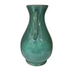 Vaso de Cerâmica Verde Estonado da Coleção Acqua: Elegância e Frescor para Seu Lar - 3