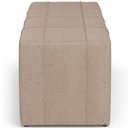 Ver imagem 5 de Puff Decorativo Living Sala de Estar 195 Cm Roma W01 Linho Bege Escuro - lyam