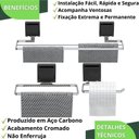 Ver imagem 6 de Kit Acessórios Banheiro 3 Peças Ventosa Duplo Cromado Fs.rbt