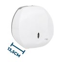 Ver imagem 7 de Kit Suporte Papel Higiênico Rolão + Saboneteira Líquida C/Reservatório 400ml + Dispenser Interfolha 