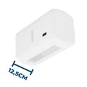 Ver imagem 3 de Kit Suporte Papel Higiênico Rolão + Saboneteira Líquida C/Reservatório 400ml + Dispenser Interfolha 