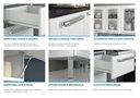 Ver imagem 5 de Cozinha Completa Branca em Aço 4 Peças Luce