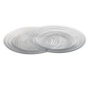 Ver imagem 1 de Jogo 2 Pratos Transparente em Vidro 28cm Aino Aalto Iittala