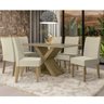 Conjunto Sala de Jantar Mesa e 6 Cadeiras Graviola  - 1