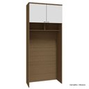Ver imagem 1 de Guarda Roupa Modulado Ponte 100cm 2 Portas 234cm Alt Setiba