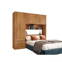 Ver imagem 1 de Guarda Roupa México C/ Cabeceira 5 Portas 3 Gevetas Cedro