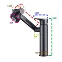 Ver imagem 3 de Torneira Luxo 360º Banheiro Misturador Articulada Lavatorio