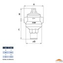 Ver imagem 2 de Válvula Redutora Pressão 1.1/4 Latão Ivm e Manômetro 150psi