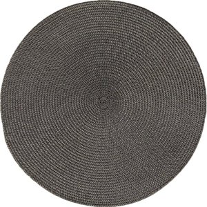Americano Requinte Liso para Mesa Redondo 38cm Chumbo