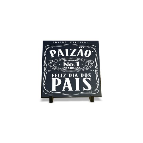 Porta Retrato Dia Dos Pais Decorativo em Azulejo Personalizados