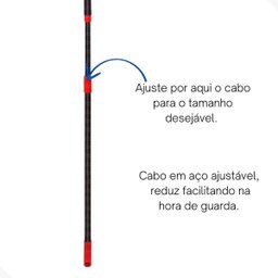 Limpa Vidros 2 em 1 Pano Microfibra Lavável Rodo de Limpeza - 2