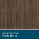 Ver imagem 7 de Armário para Escritório Semi-Aberto 2 Portas com Chave Marrom
