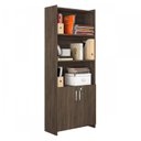 Ver imagem 3 de Armário para Escritório Semi-Aberto 2 Portas com Chave