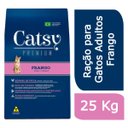 Ver imagem 2 de Ração Catsy Premium para Gatos Adultos Sabor Frango 25kg