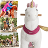 Cavalinho de Pedal Kiddo Montaria Uppi Branco Unicornio Pequeno - 4