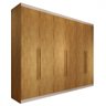 Guarda-roupa Casal Madalena 6 Portas 6 Gavetas 100% Mdf - Panorama Móveis - 3
