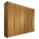 Ver imagem 3 de Guarda-roupa Casal Madalena 6 Portas 6 Gavetas 100% Mdf - Panorama Móveis