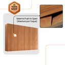 Ver imagem 6 de Guarda Roupa Casal Everest Mdf 10 Portas 4 Gavetas e 9 Prateleiras Moderna Mobilia