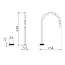 Ver imagem 4 de Torneira Docol Mix&match 90015467006 de Bancada com Ducha Retrátil Cromada