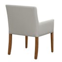 Ver imagem 3 de Kit 6 Cadeiras para Mesa de Jantar Angel Base Madeira Corano Fendi - Nexta Casa