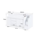 Ver imagem 4 de Cama com Estação de Trabalho e Balcão Branco - Completa Móveis