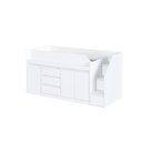 Ver imagem 1 de Cama com Estação de Trabalho e Balcão Branco - Completa Móveis