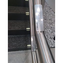 Placa Braille para Corrimão Andar Inicio - 3