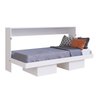 Cama Articulável Horizontal Solteiro Latino Branco Art in Móveis - 2