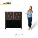 Ver imagem 3 de Cabeceira Cama Box Solteiro Dallas 90cm Corano Marrom - Desk Design