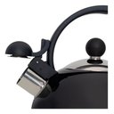 Ver imagem 4 de Chaleira Inox com Apito 2 Litros Mimo Style Alça Termica - Preto