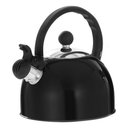 Ver imagem 1 de Chaleira Inox com Apito 2 Litros Mimo Style Alça Termica - Preto