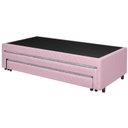 Ver imagem 4 de Base Tribox Solteiro Anne c/ Dupla Auxiliar 48 cm X 88 cm Rosa