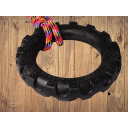 Brinquedo para cães Puxador Com Corda 12mm Pneu Hard (GG) - 3