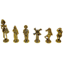 Ver imagem 7 de Jogo de Xadrez DOM QUIXOTE Em Latão Reciclado Exclusivo SAT