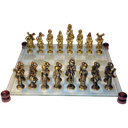 Ver imagem 5 de Jogo de Xadrez DOM QUIXOTE Em Latão Reciclado Exclusivo SAT